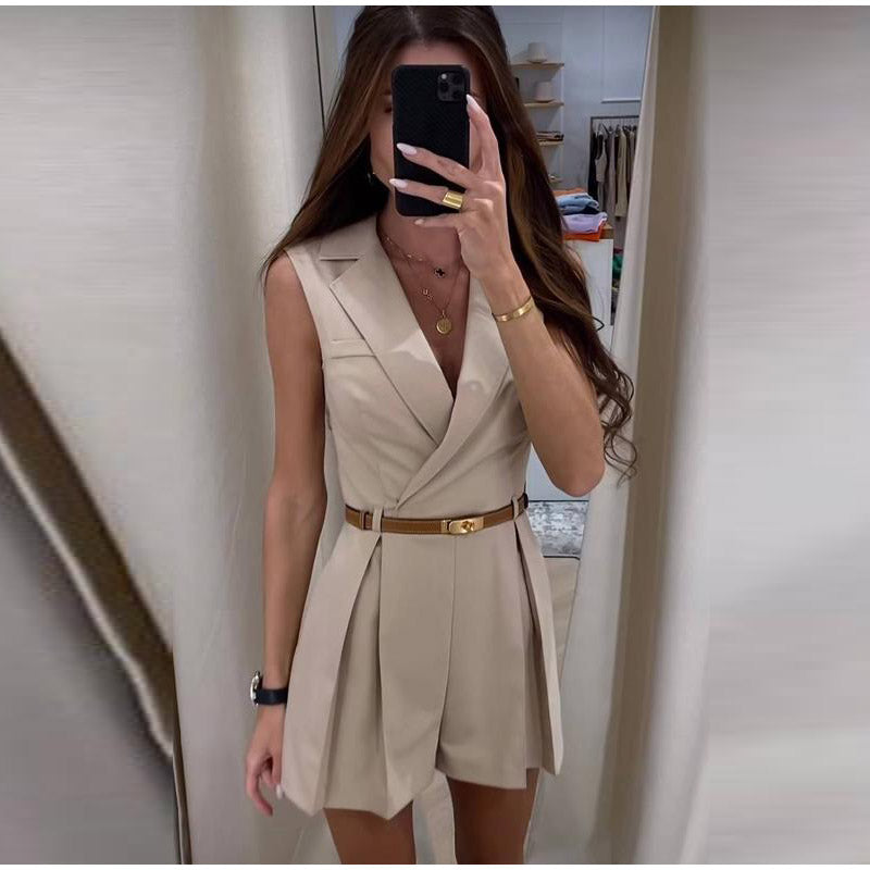 Stilla | Ærmeløs Jumpsuit