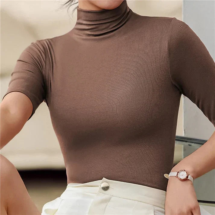 Stilla | Ultra-tynd Sømløs Turtleneck Pullover