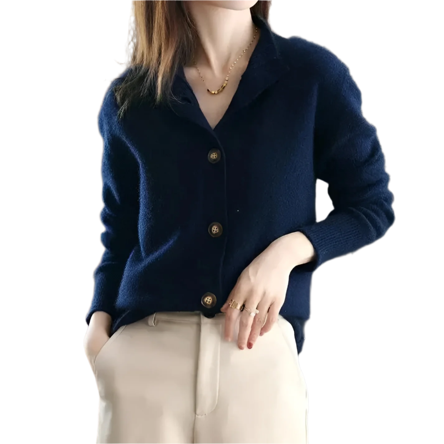 Stilla | Tidløs Cashmere Dame cardigan