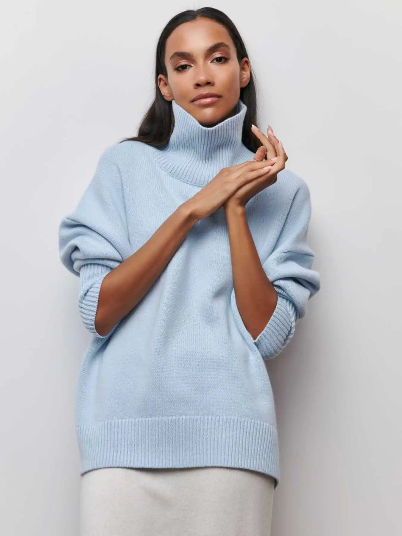 Stilla | Vinterklar Strikket Turtleneck