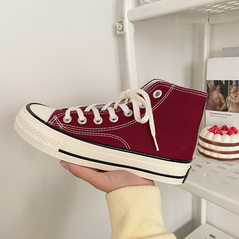 Stilla | Klassiske HighCut Canvas Sneakers til Kvinder