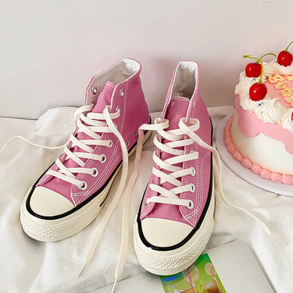 Stilla | Klassiske HighCut Canvas Sneakers til Kvinder