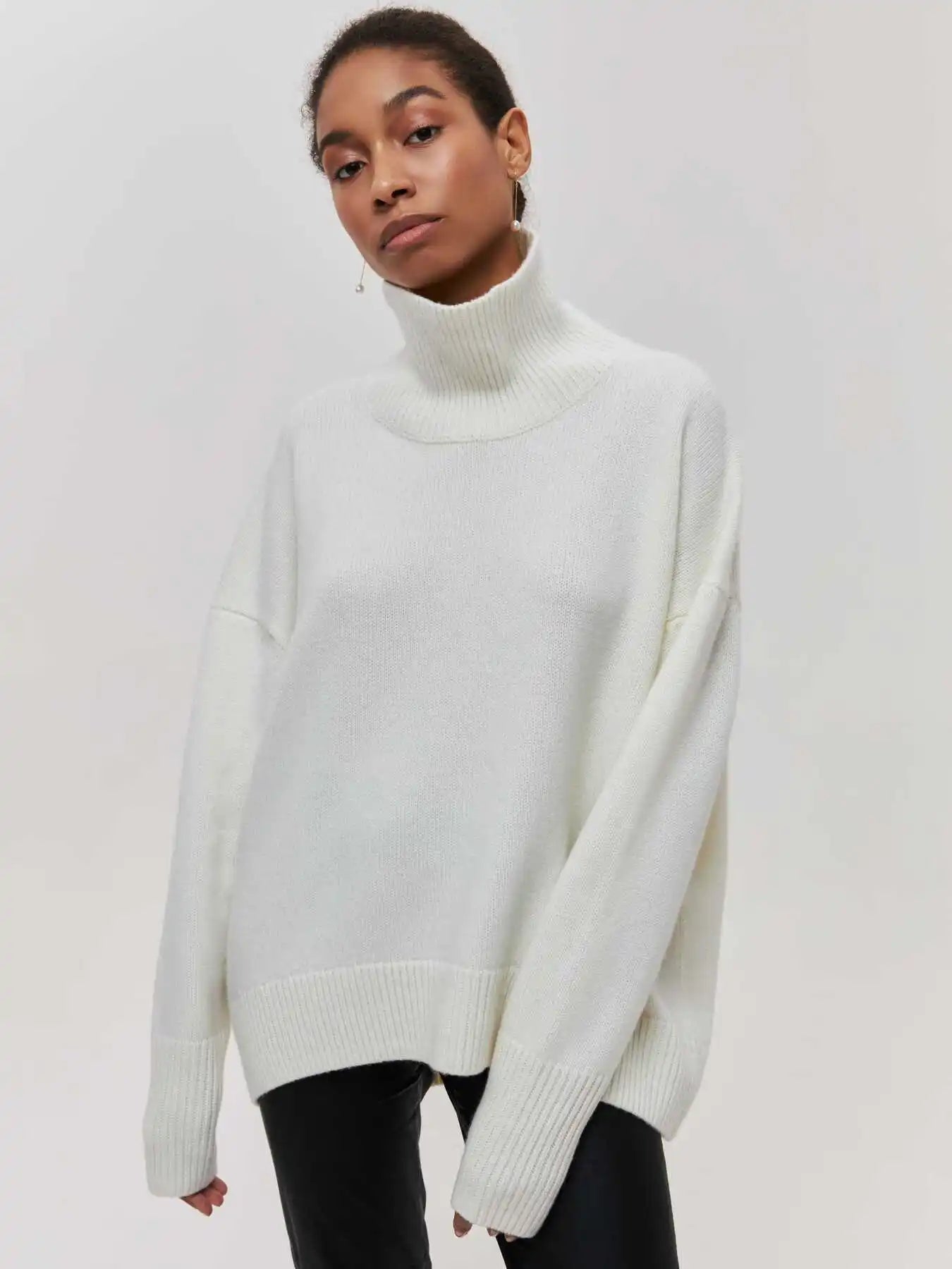 Stilla | Vinterklar Strikket Turtleneck