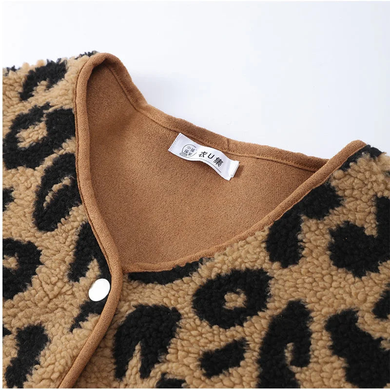 Stilla | Leopard vinterjakke
