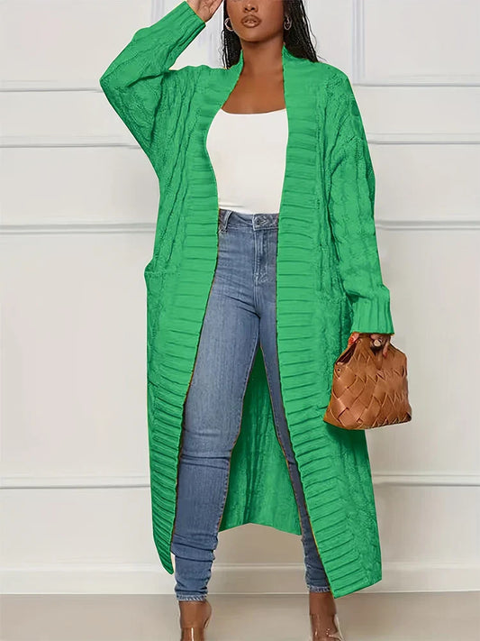 Stilla | Levende Komfort Lang Cardigan Quiltet Komfortabel, Lang