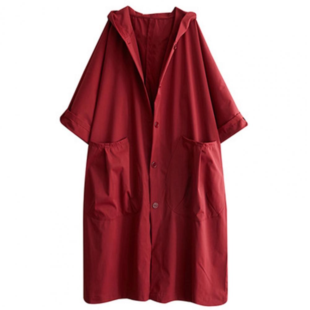 Stilla | Oversized Lanna Frakke Med Hætte