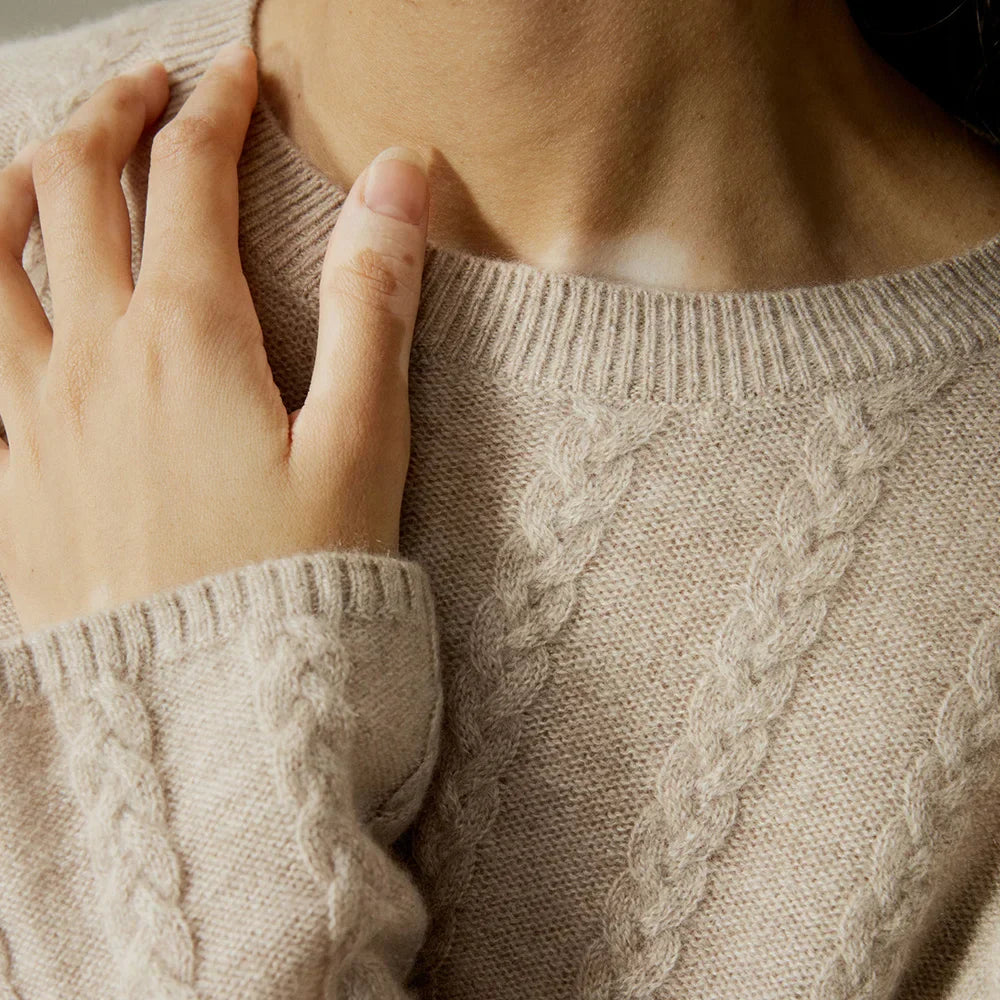 Stilla | Chic Kabelstrik Sweater