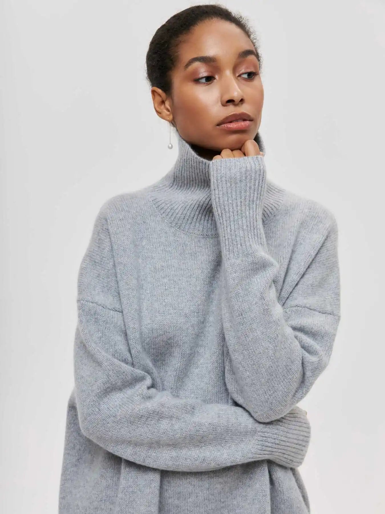 Stilla | Vinterklar Strikket Turtleneck