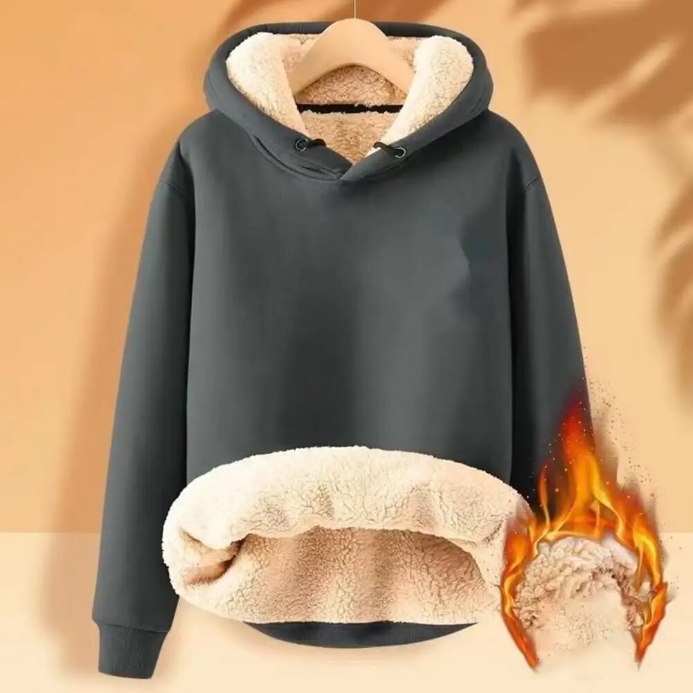 Stilla | Fleece Pullover Med Hætte