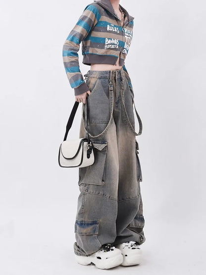 Stilla | Retro Jeans Brede Oversize Bukser