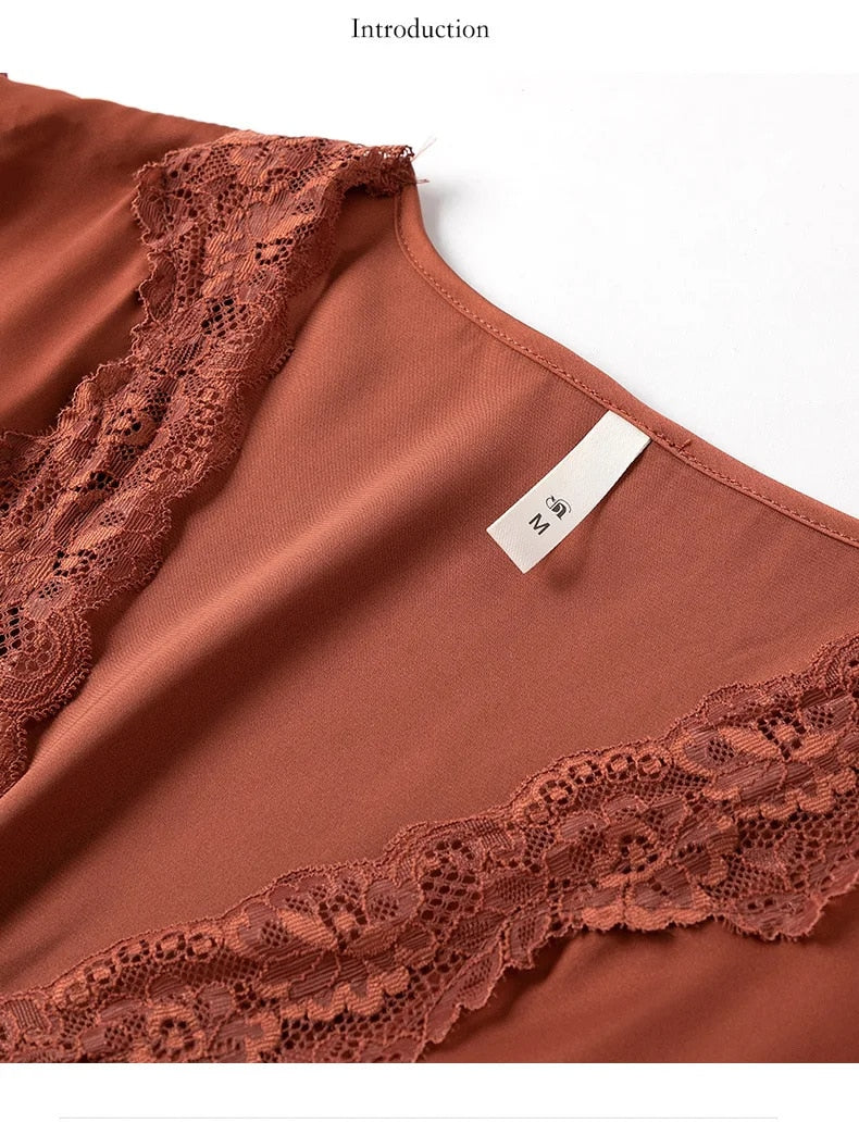 Stilla | Satin Natkjole