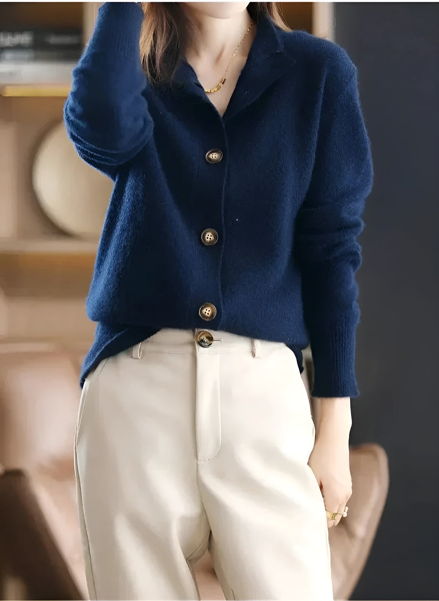 Stilla | Tidløs Cashmere Dame cardigan