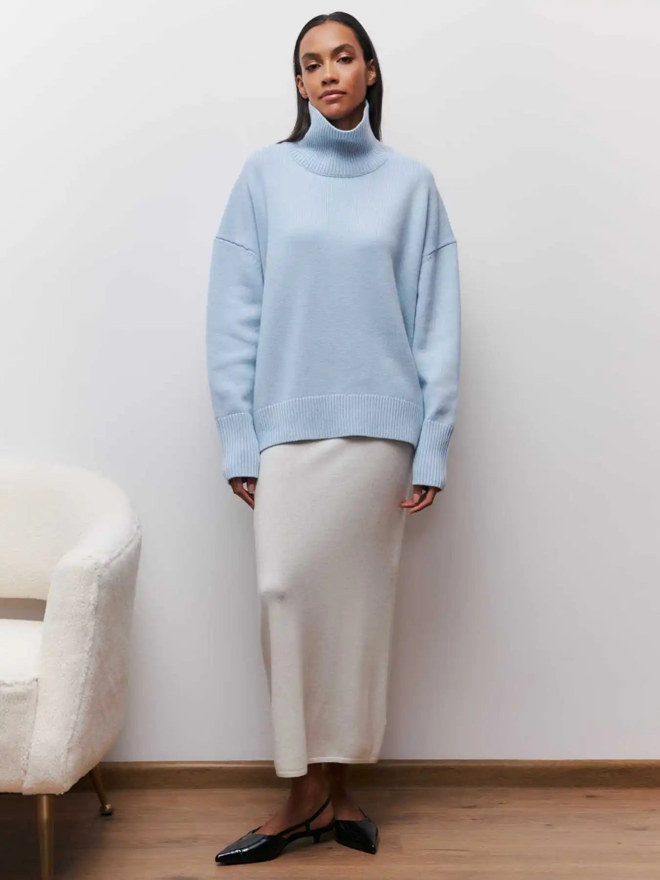 Stilla | Vinterklar Strikket Turtleneck