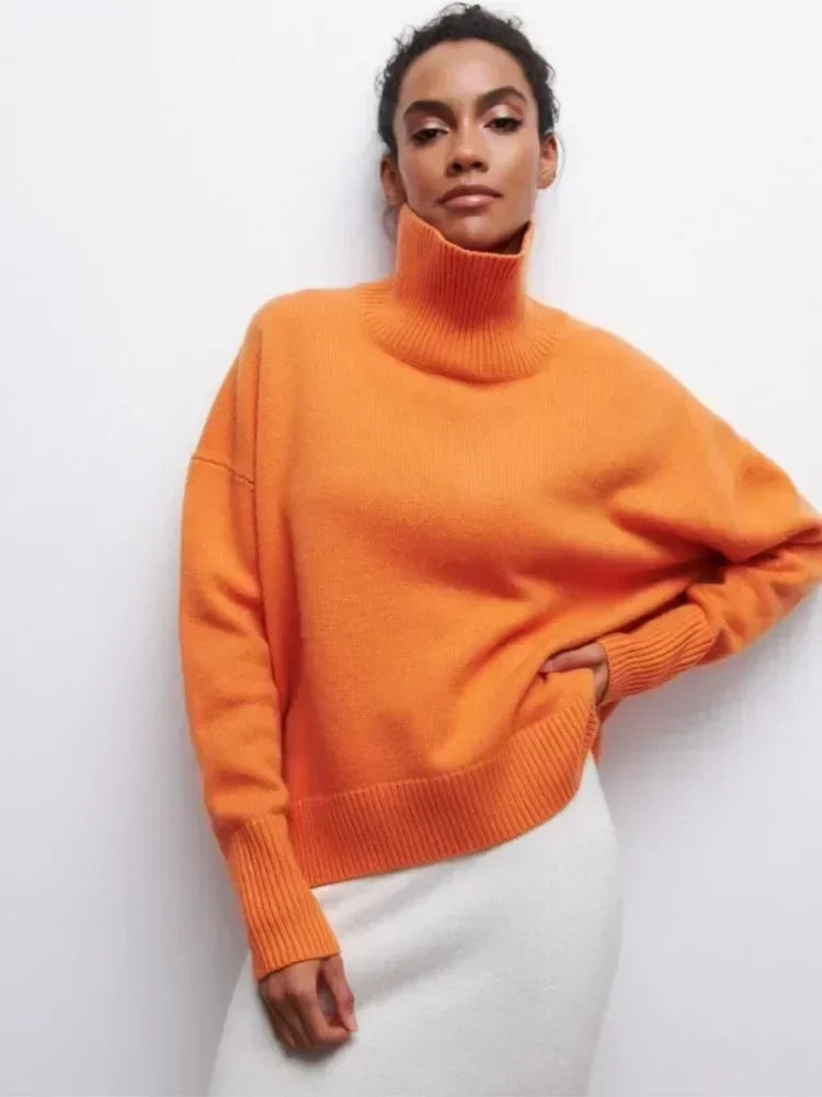 Stilla | Vinterklar Strikket Turtleneck