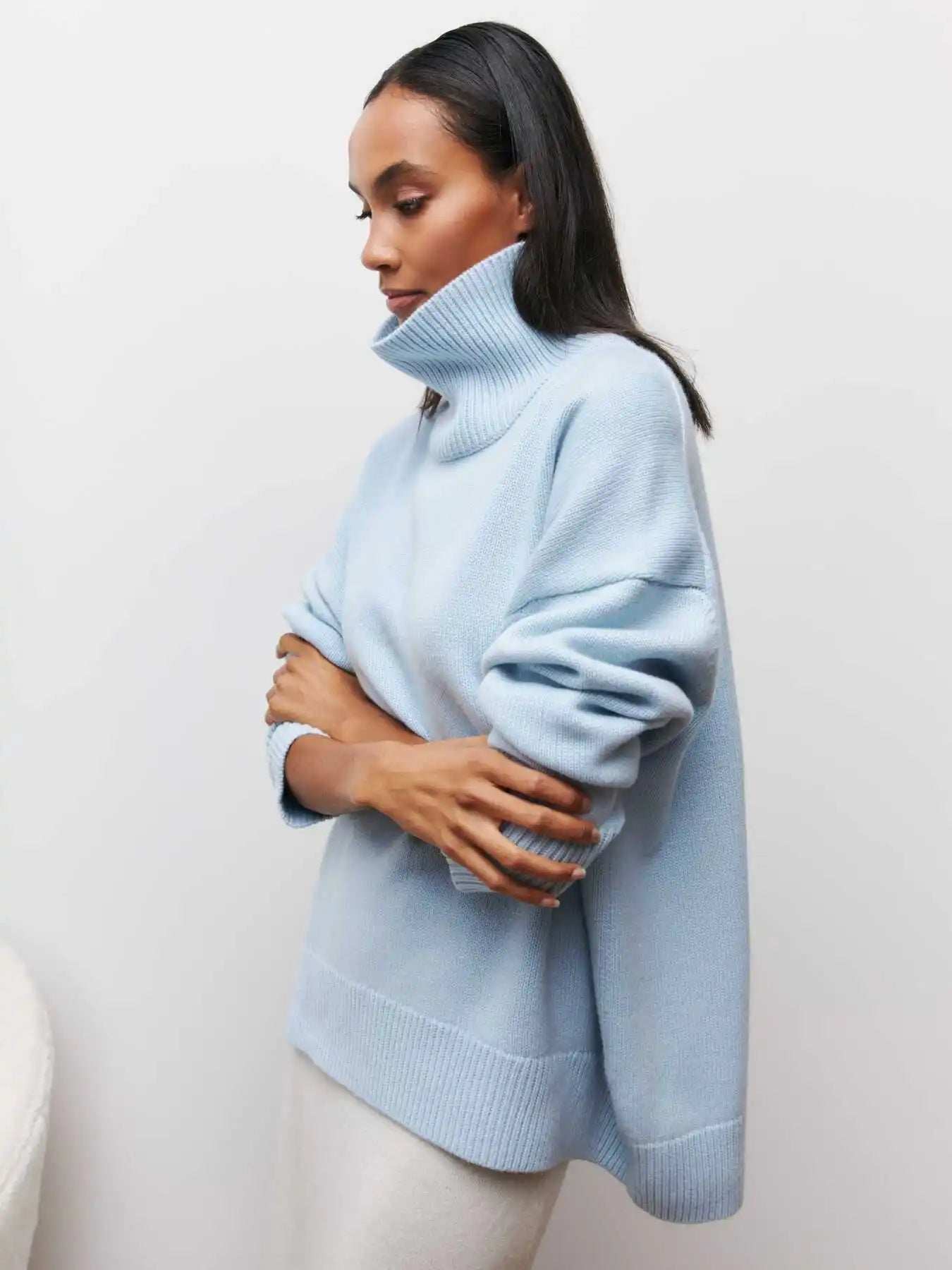 Stilla | Vinterklar Strikket Turtleneck