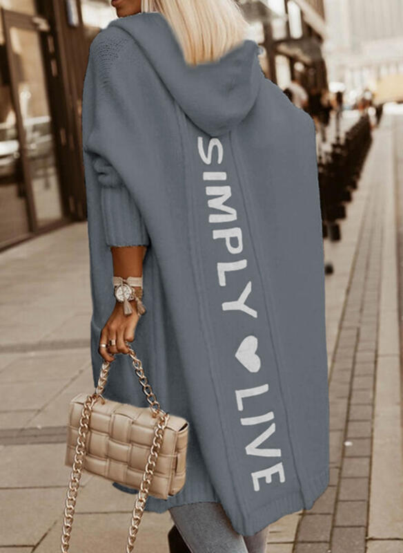 Stilla | Lang Strikket Cardigan