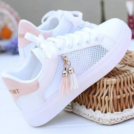 Stilla | Dame Sneakers med Dekorative Detaljer