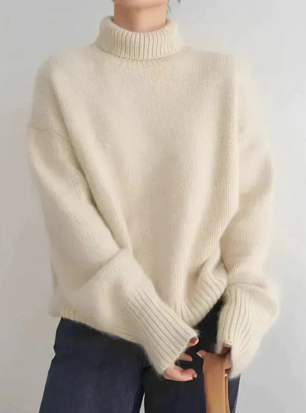 Stilla | Cashmere-trøje med rullekrave