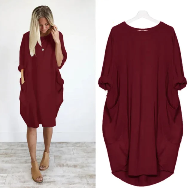Stilla | Komfortabel Tummy Covering Kjole