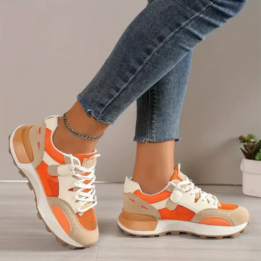 Stilla | Colorblock Afslappet Kvinders Sneakers