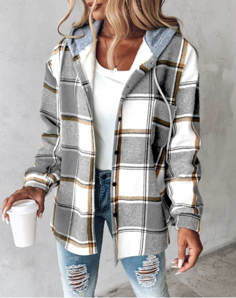 Stilla |ternet flannel skjorte
