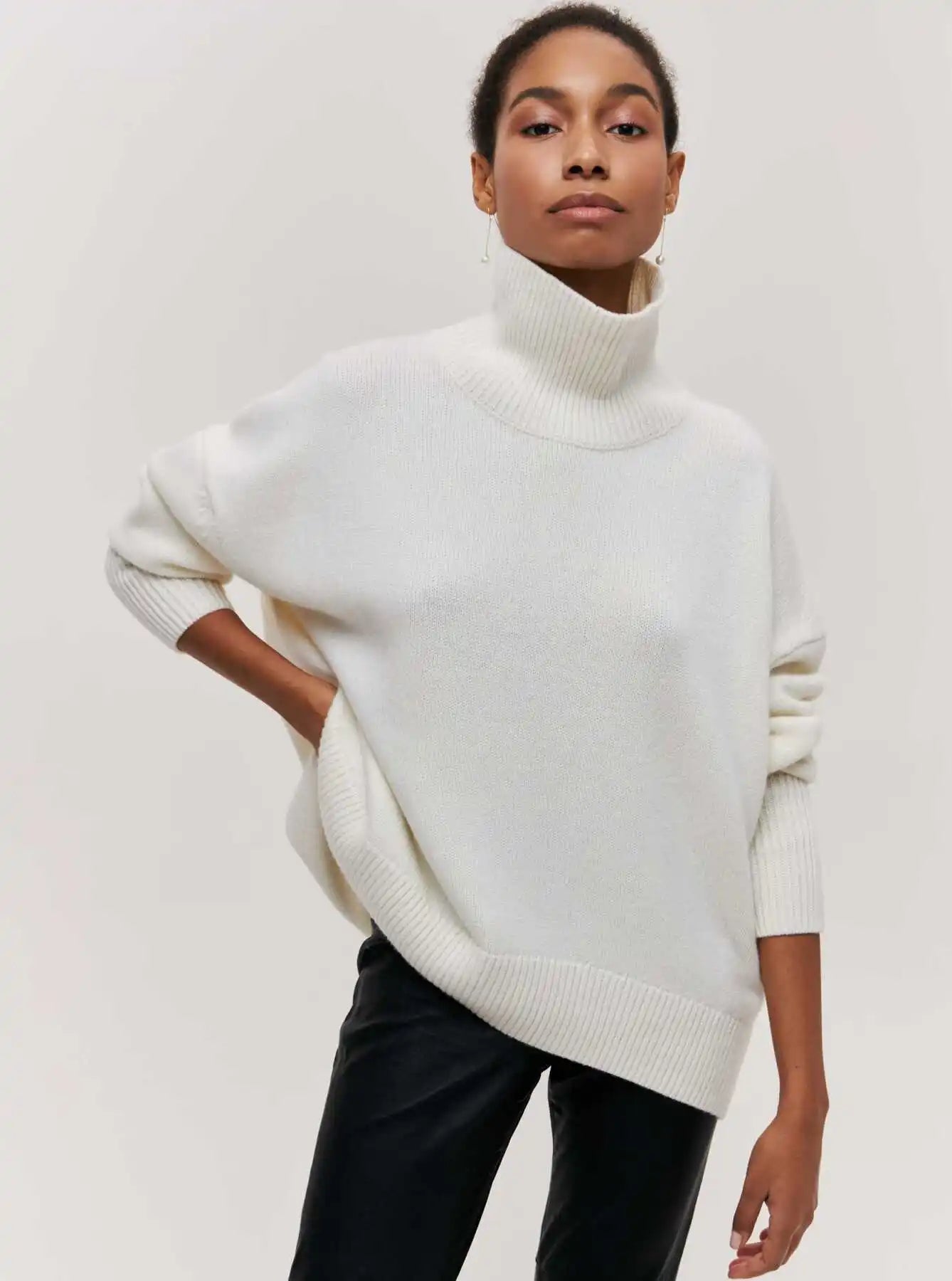 Stilla | Vinterklar Strikket Turtleneck