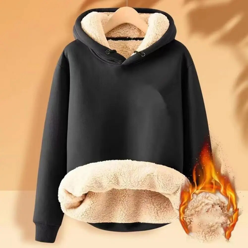 Stilla | Fleece Pullover Med Hætte