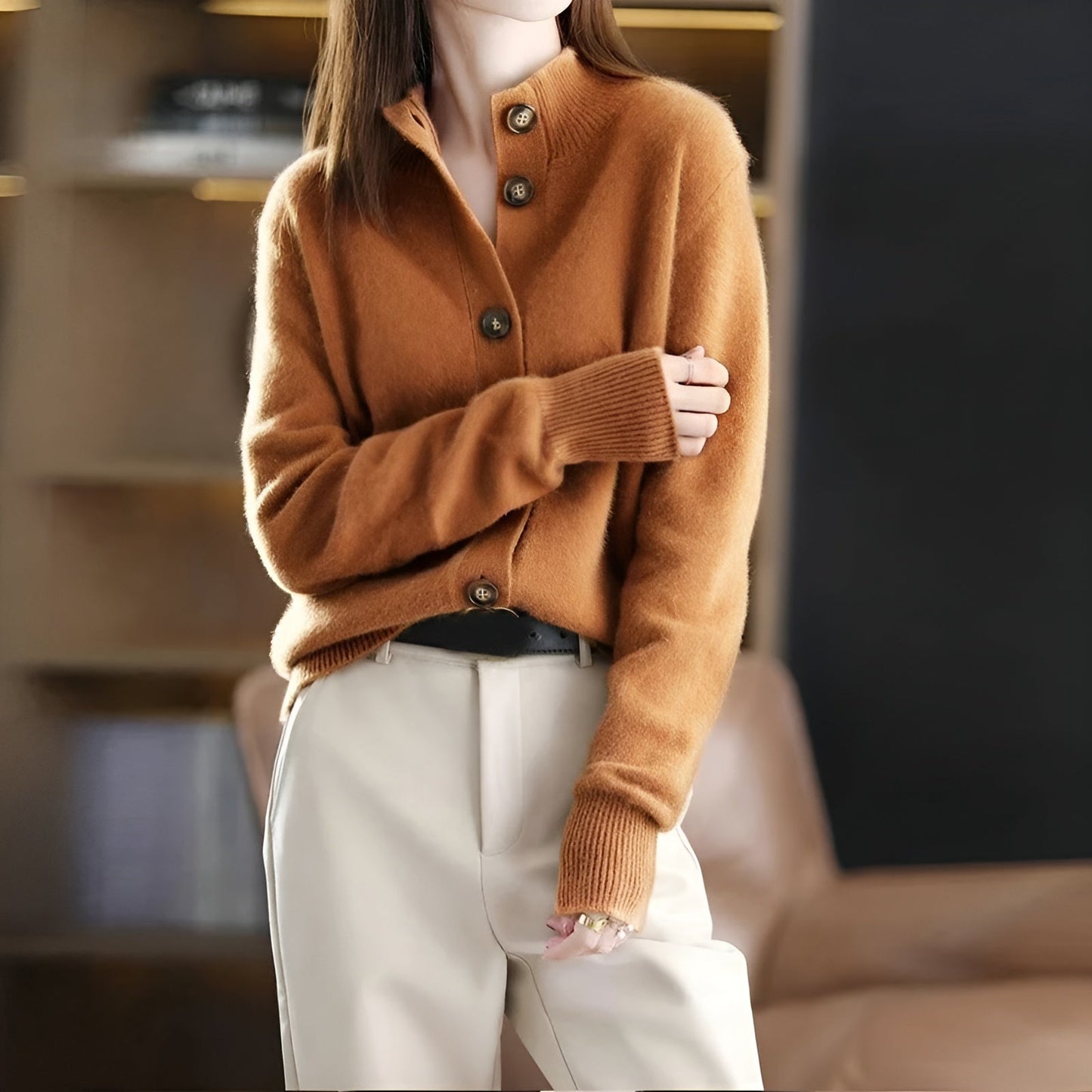 Stilla | Tidløs Cashmere Dame cardigan