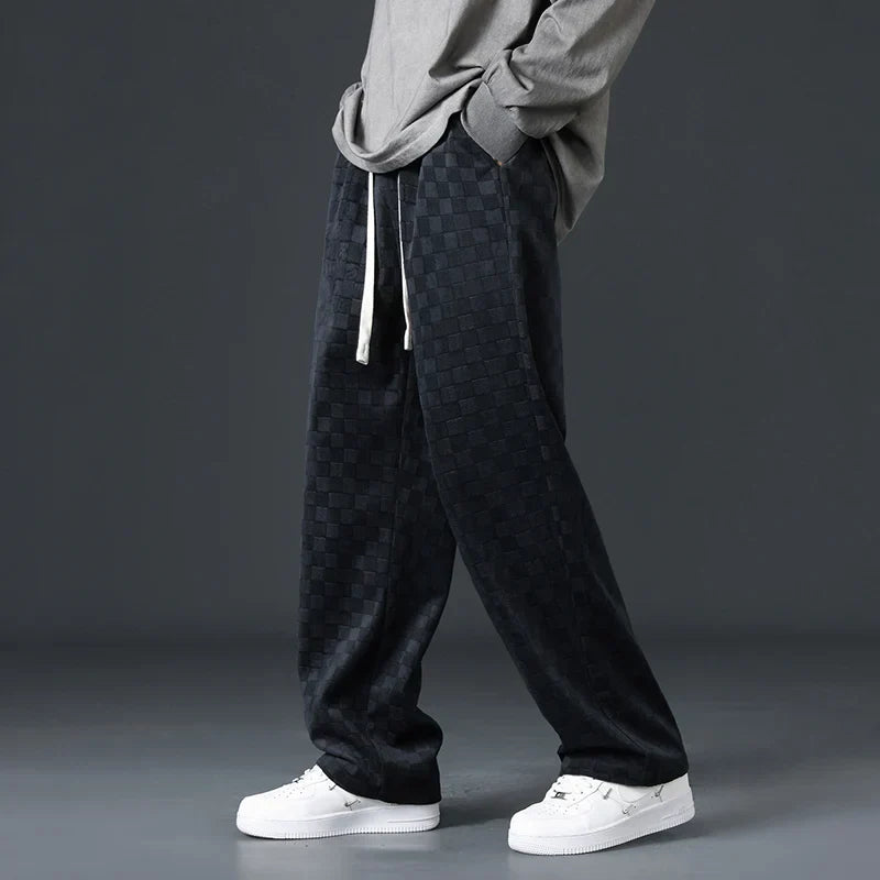 Stilla |Ternet Fløjl Sweatpants