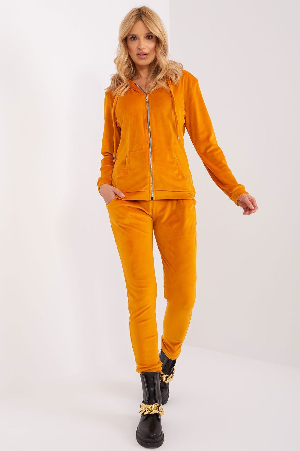 Stilla | Zip Velour Lounge Sæt Relevance