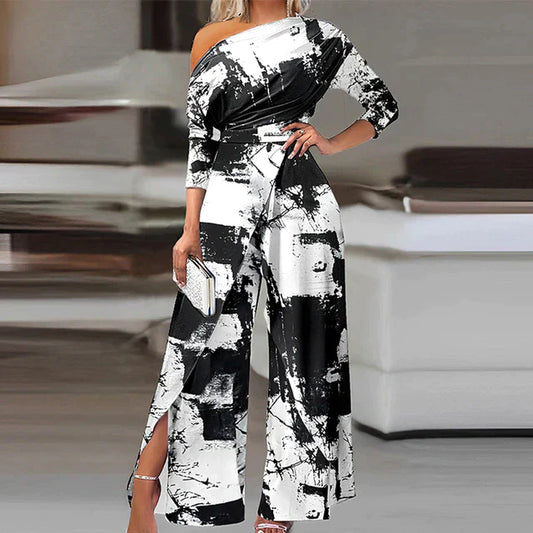 Stilla | Skulderfri Jumpsuit
