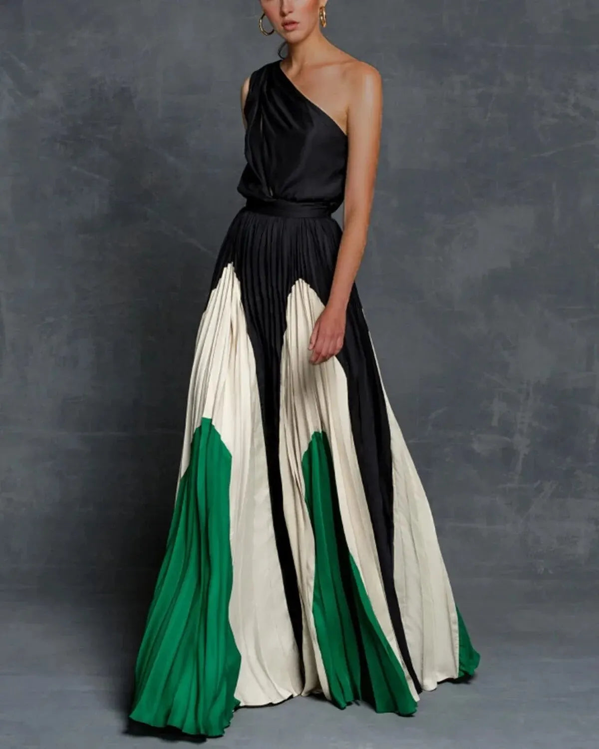 Stilla | One Shoulder Maxi Kjoler