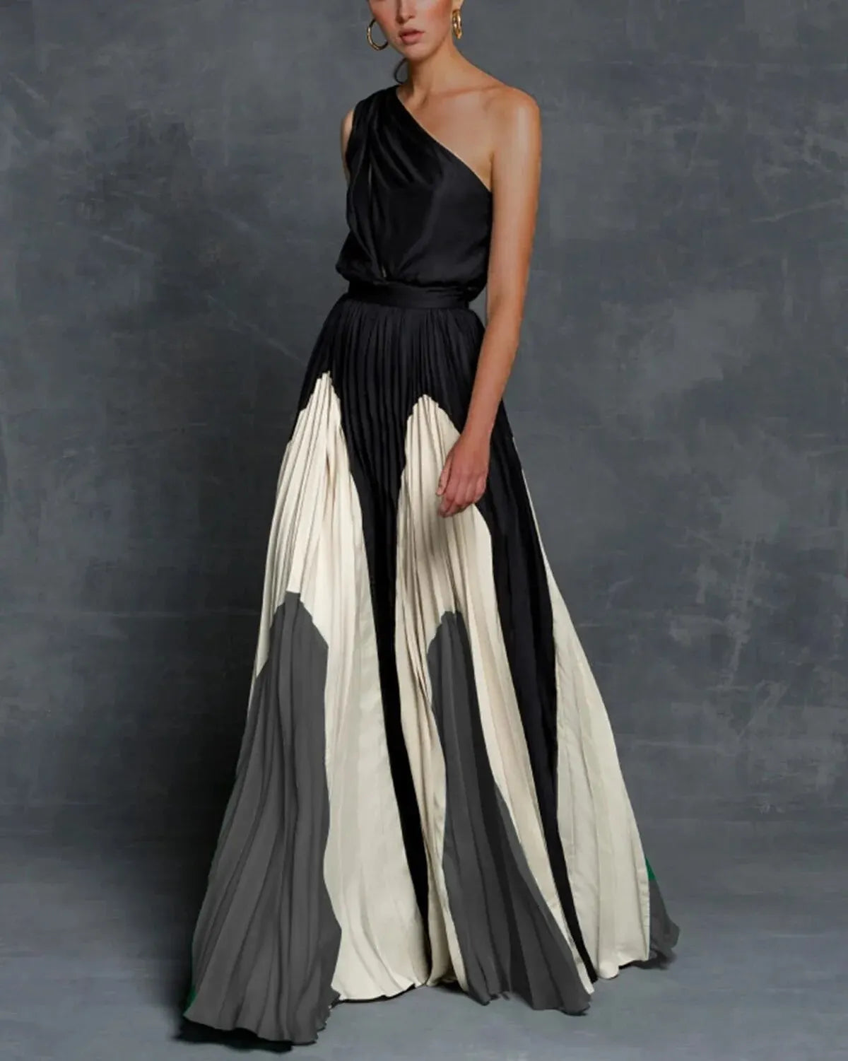 Stilla | One Shoulder Maxi Kjoler