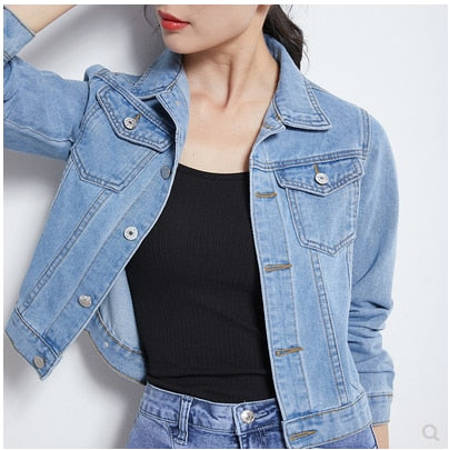 Stilla | Korte Jeansjakke til Damer til Elegante Outfits