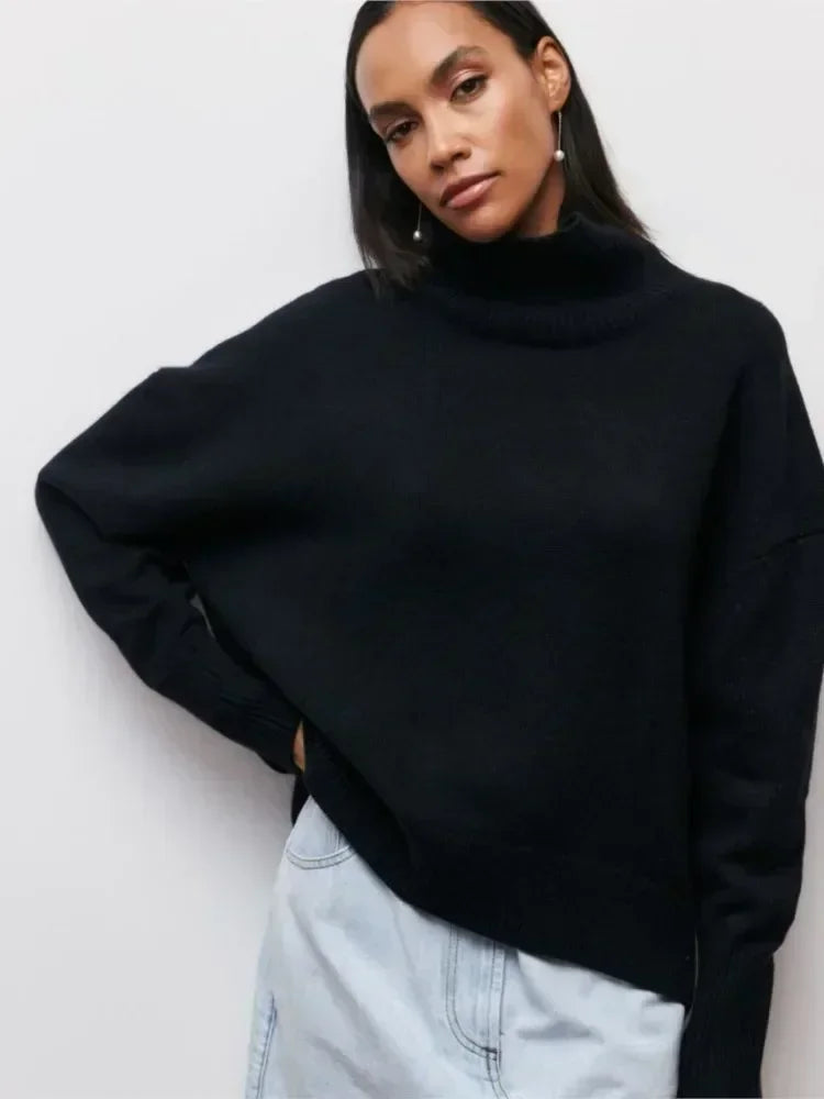 Stilla | Vinterklar Strikket Turtleneck