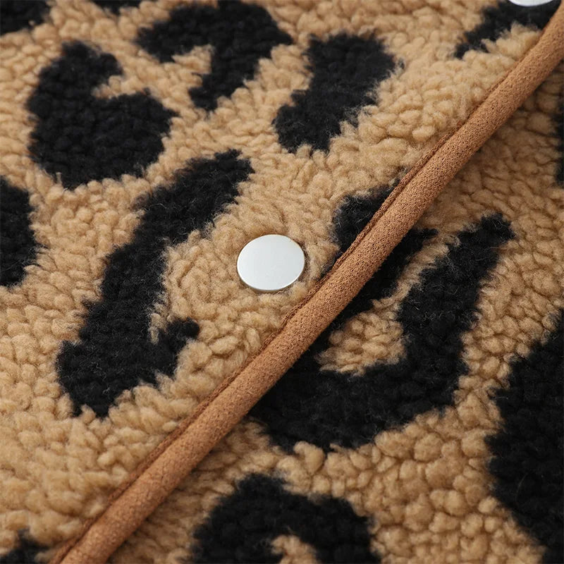Stilla | Leopard vinterjakke