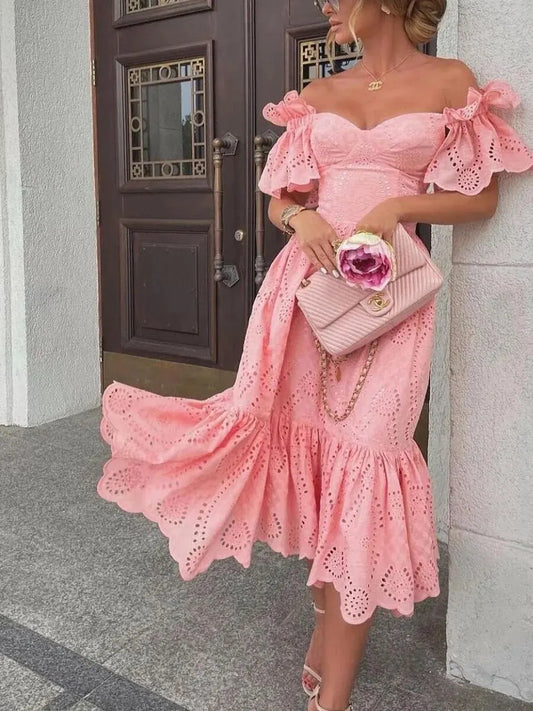 Stilla | Off-the-shoulder Prinsessekjoler