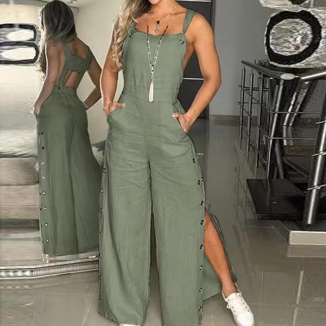 Stilla | Elegante Jumpsuit Med Knapper