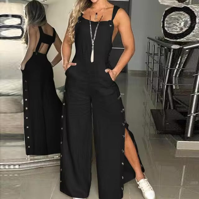 Stilla | Elegante Jumpsuit Med Knapper