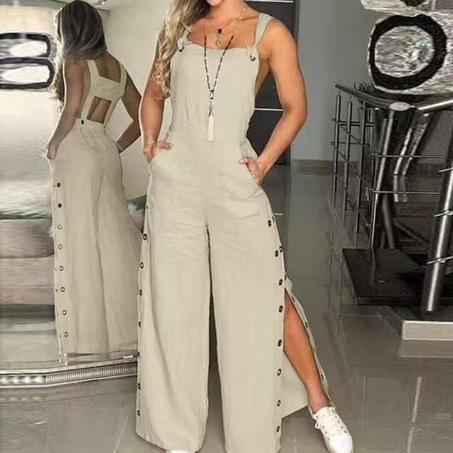 Stilla | Elegante Jumpsuit Med Knapper