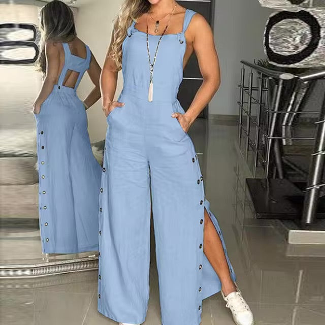 Stilla | Elegante Jumpsuit Med Knapper