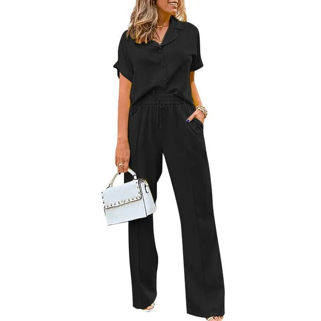 Stilla | Løs To-delt Jumpsuit i store størrelser