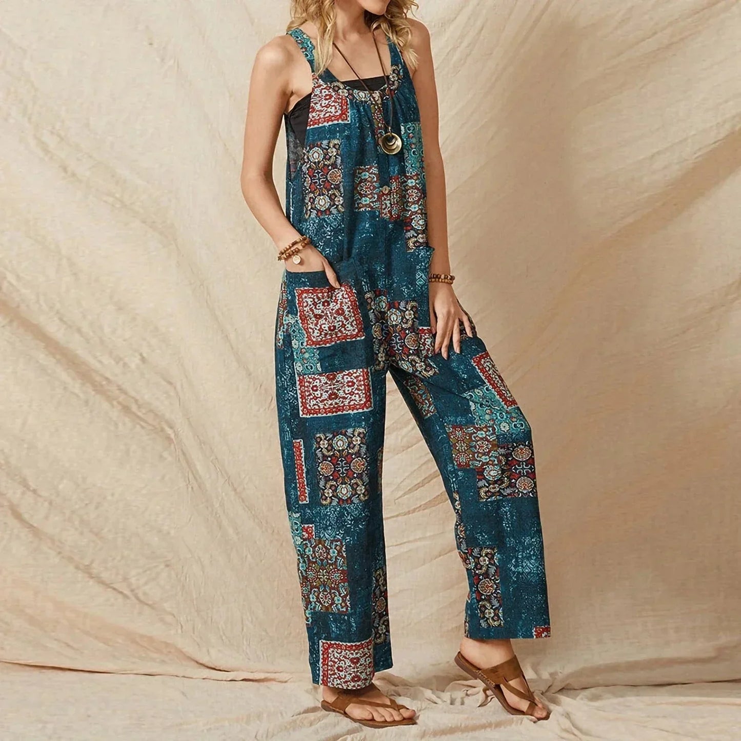 Stilla | Multicolor Jumpsuits I Ethno Stil