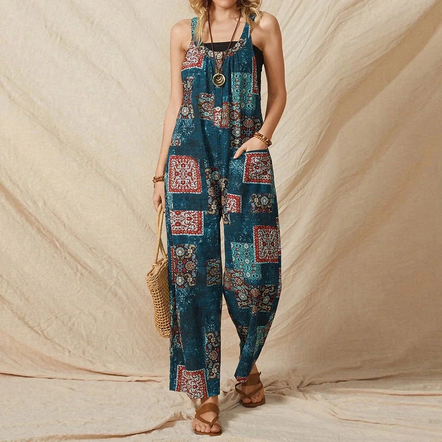 Stilla | Multicolor Jumpsuits I Ethno Stil