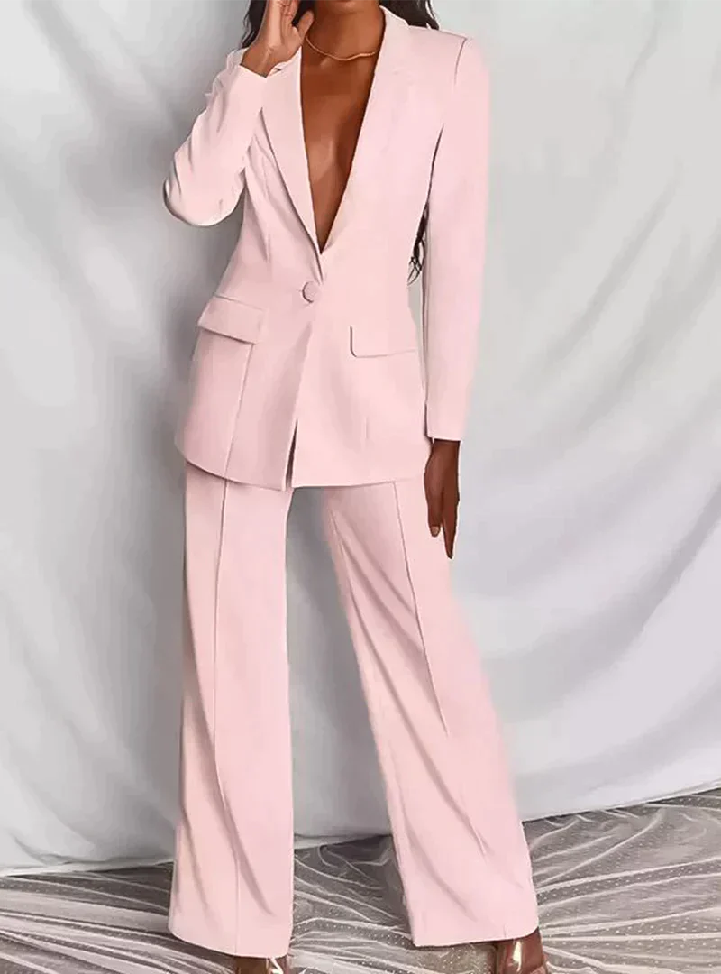 Stilla | Elegant Ensemble Bestående Af En Fin Blazer Og Elegante Bukser
