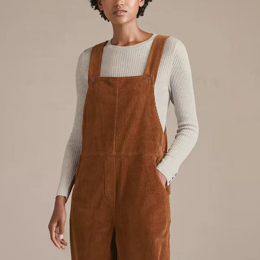 Stilla | Corduroy Jumpsuit med Vintage Look