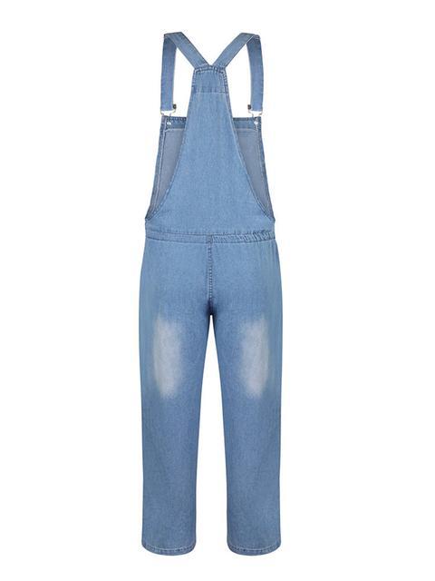 Stilla | Årgang Snøre Denim Jumpsuit