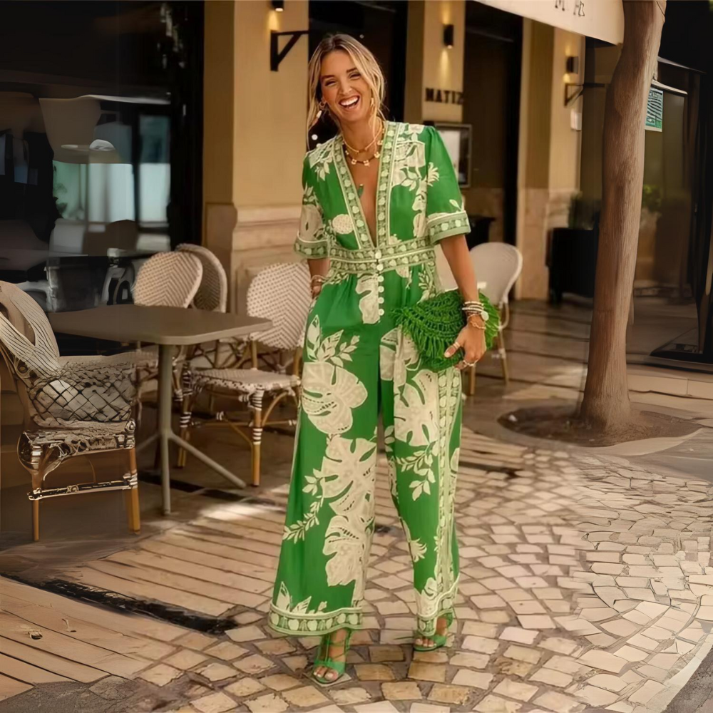Stilla | Elegante Detaljeret Jumpsuit