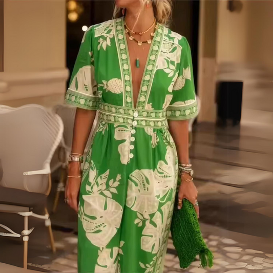 Stilla | Elegante Detaljeret Jumpsuit