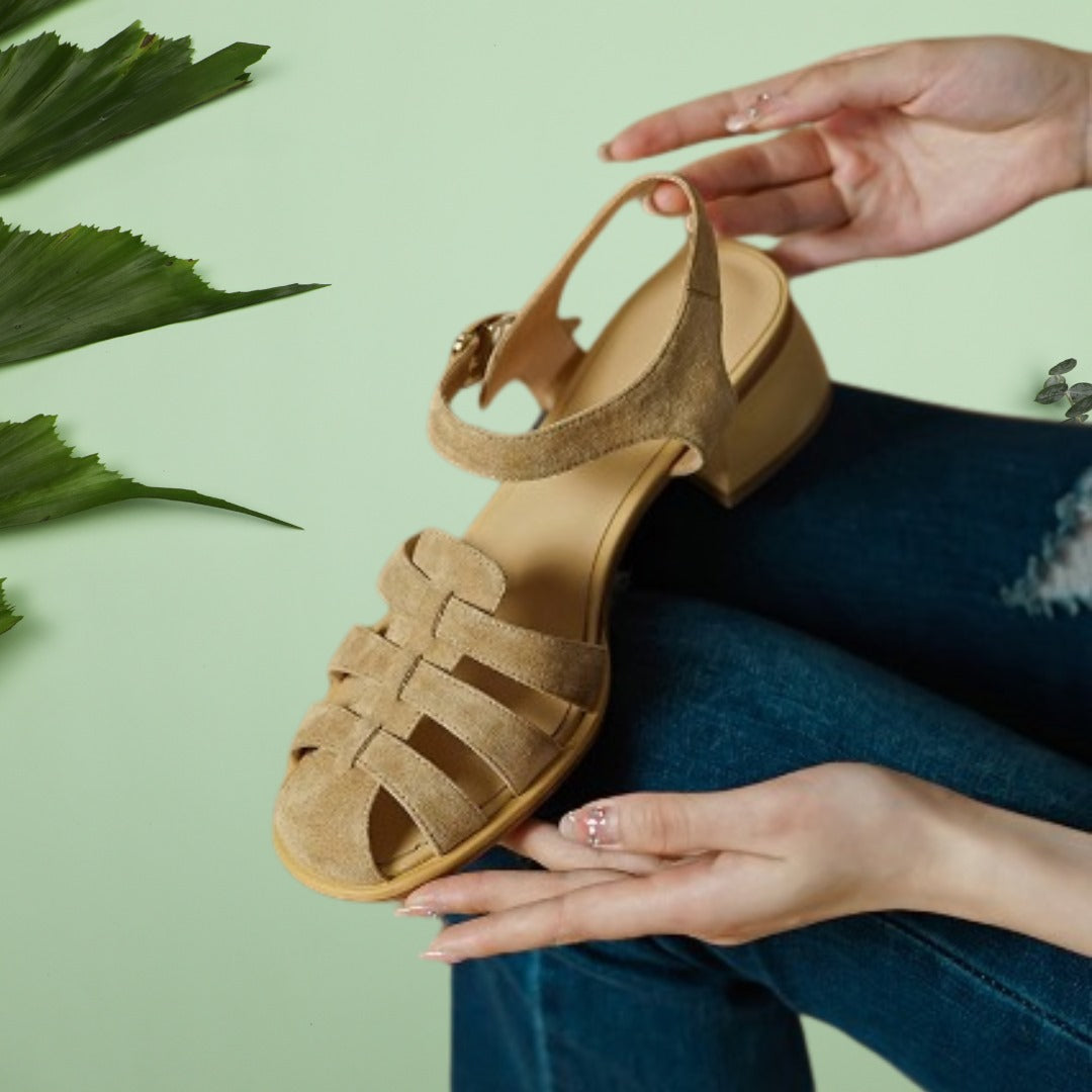 Stilla | Flade Sandaler Med Remme